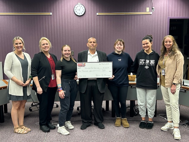 School Board President and local businessman Brian G. Persing donated $1000 towards the meal served at this year’s prom, cate School Board President and local businessman Brian G. Persing donated $1000 towards the meal served at this year’s prom, cate